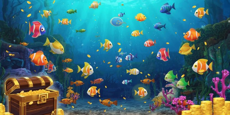 Bắn Cá HD88 Đỉnh Cao Kiếm Tiền Online Từ Đại Dương Ảo 3 Khám phá sảnh bắn cá HD88 với đồ họa đa chiều